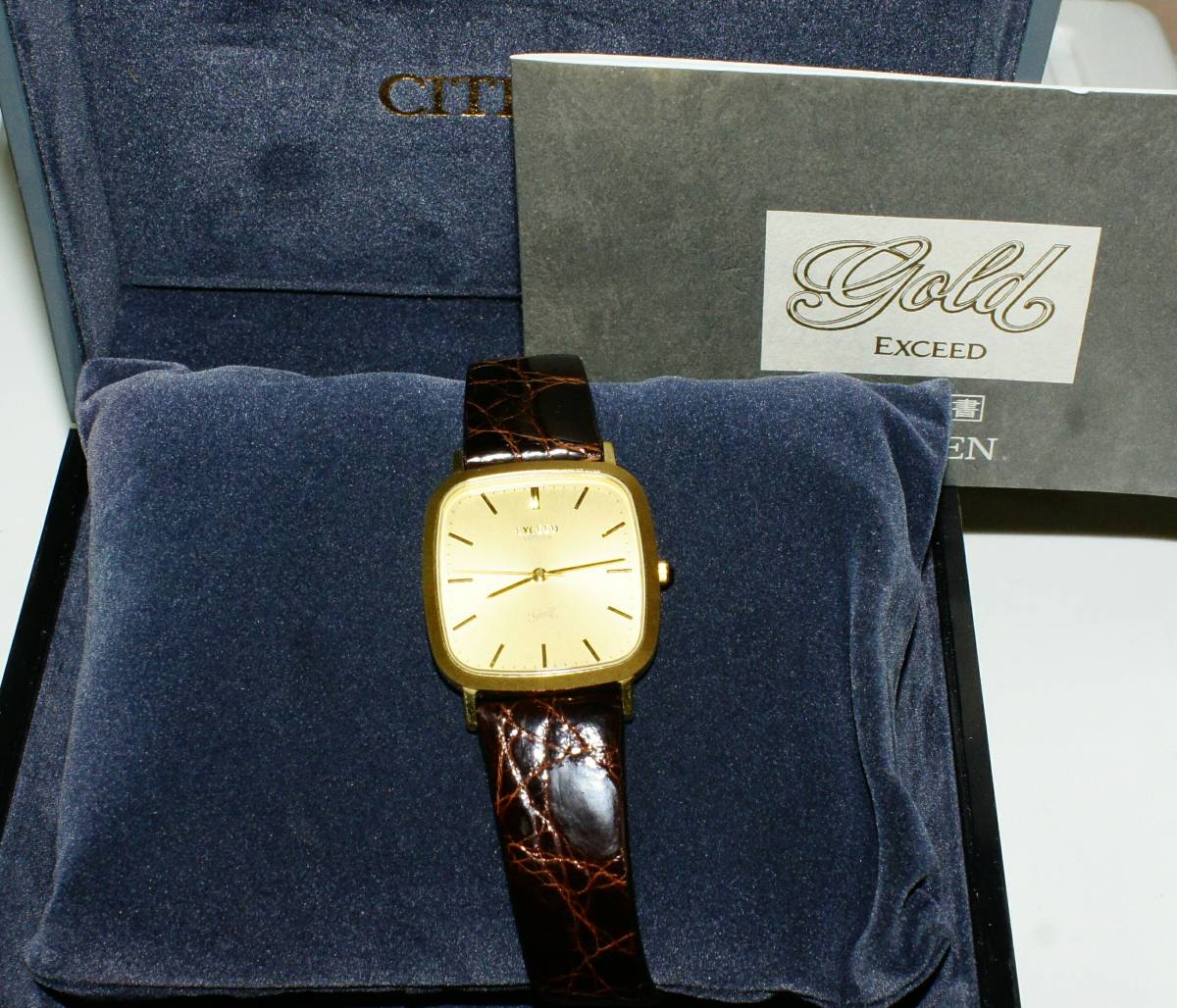 シチズン CITIZEN EXCEED GOLD 金 18金 FN13962B CITIZEN シチズン 美 