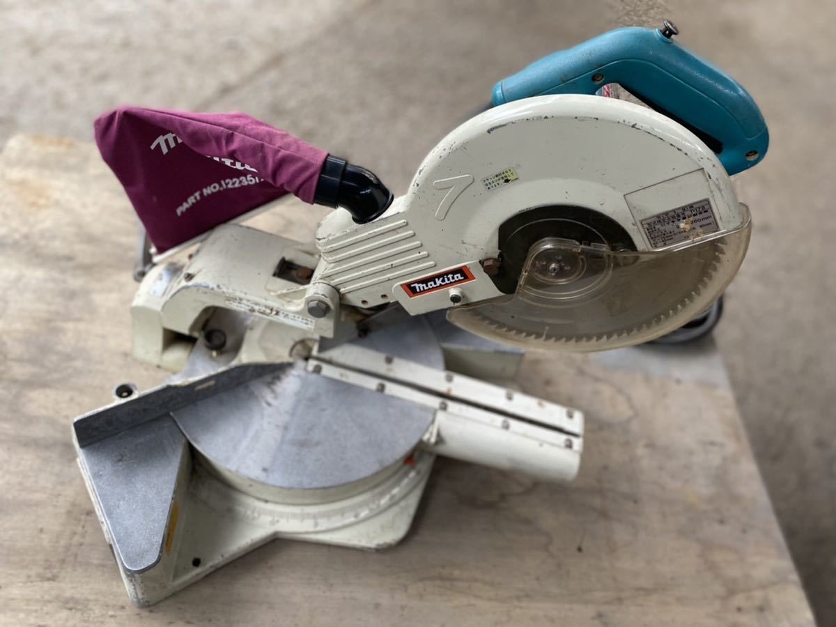 Makita マキタ LS1011 10型スライド丸ノコ 動作品 スライド丸の Makita マキタ LS1011 10型スライド丸ノコ 動作品 スライド丸の