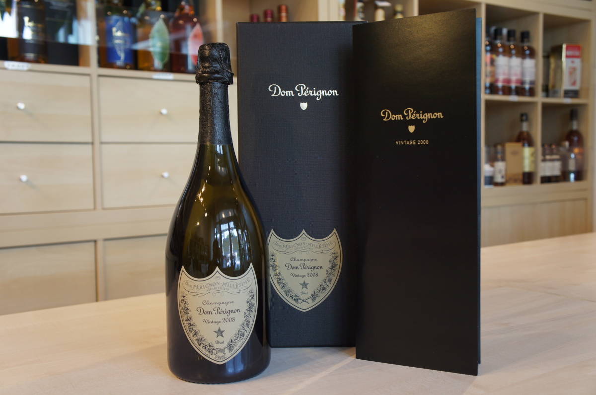 830115 ドン・ペリニヨン 2008 白 箱付 Dom Perignon Brut 750ml 12.5