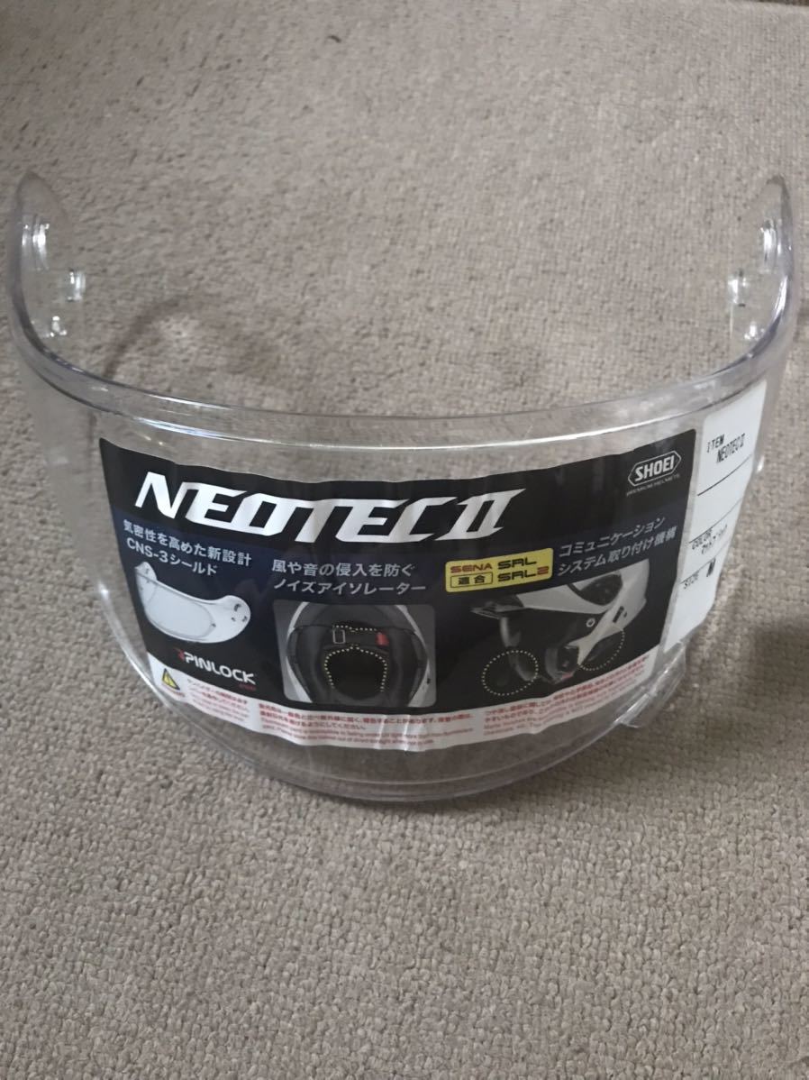HOT，定番 SHOEI CNS-3 クリアシールド ネオテック2(SHOEI)｜売買されたオークション情報、yahooの商品情報をアーカイブ公開 - オークファン シールド