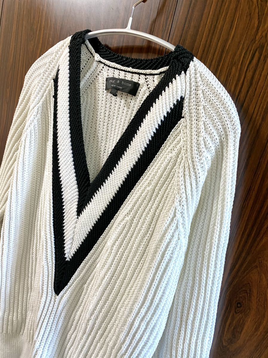 極美品☆井川遥さん 富岡佳子さん着☆rag&bone チルデンニット 