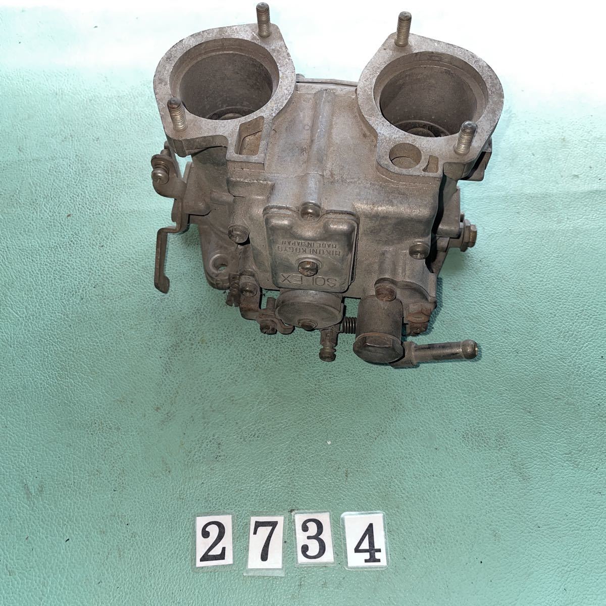 当時物　MIKUNI SOLEX40φ ソレックス40φ キャブレター　新品 NO.2734 ソレックス SOLEX サイドドラフト ミクニ MIKUNI キャブレター