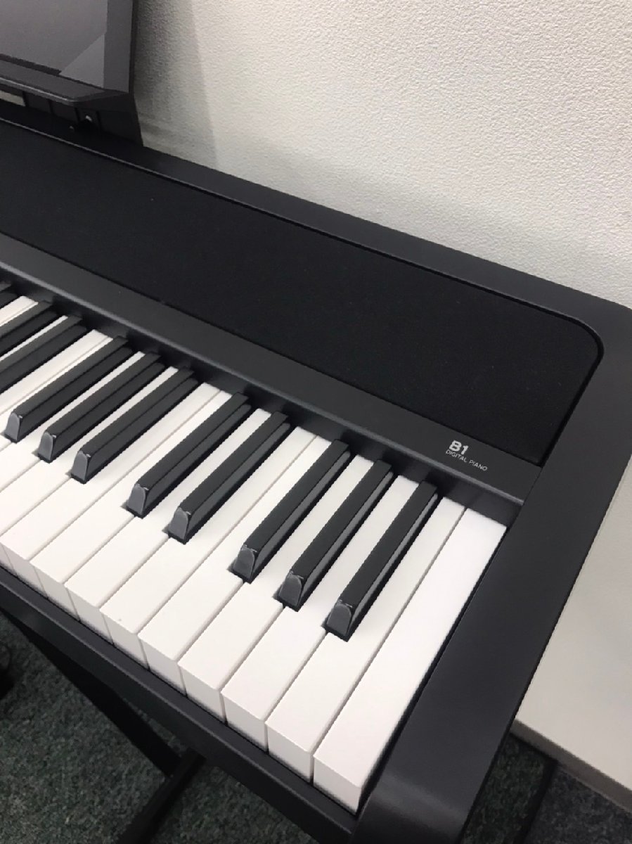 □t1783 中古☆KORG コルグ B1 電子ピアノ スタンド付き 2018年製 電子