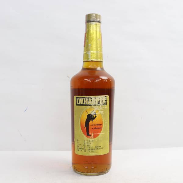 ゴールドメダル 43% ハーパー 750ml ウイスキー I.W.ハーパー バーボン
