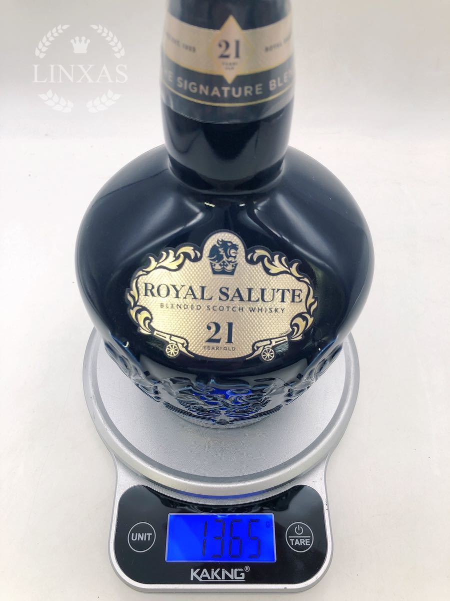 未開栓】ROYAL SALUTE ロイヤルサルート 21年 ブレンデッドスコッチ