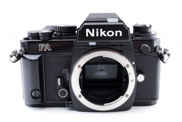 ☆超美品 動作確認済☆ NIKON ニコン FA ブラック フィルムカメラ