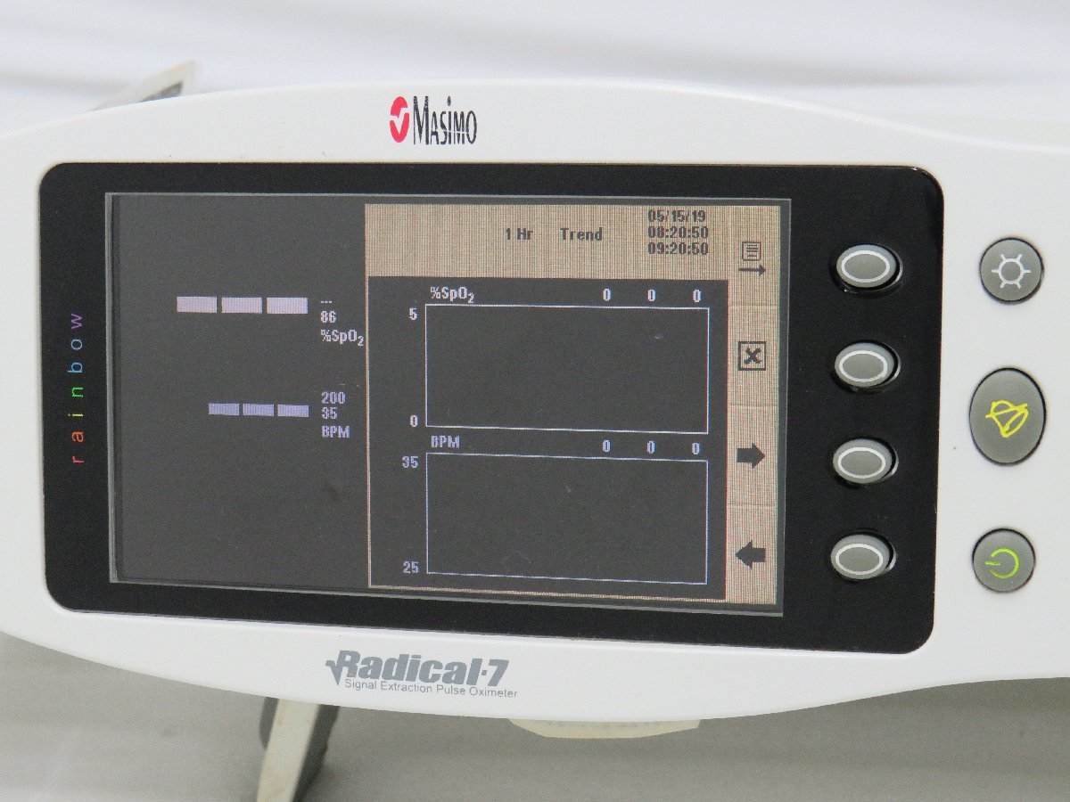 80 MASIMO Radical-7 RDS-1 パルスオキシメーター 部品取り 0902-370の 