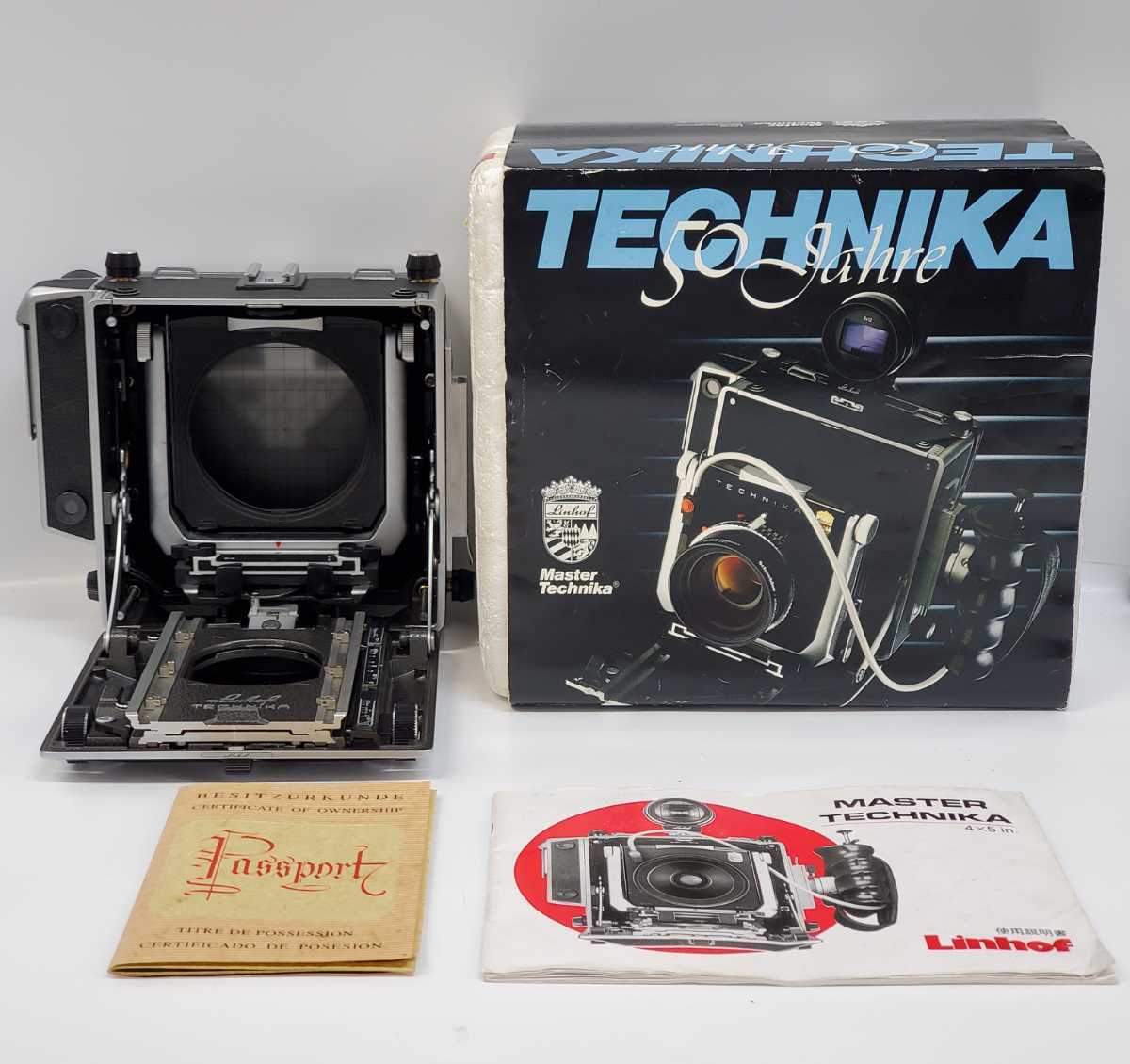 リンホフ社製マスターテヒニカ4×5 1円スタート Linhof MASTER TECHNICA 4×5in. リンホフ マスター
