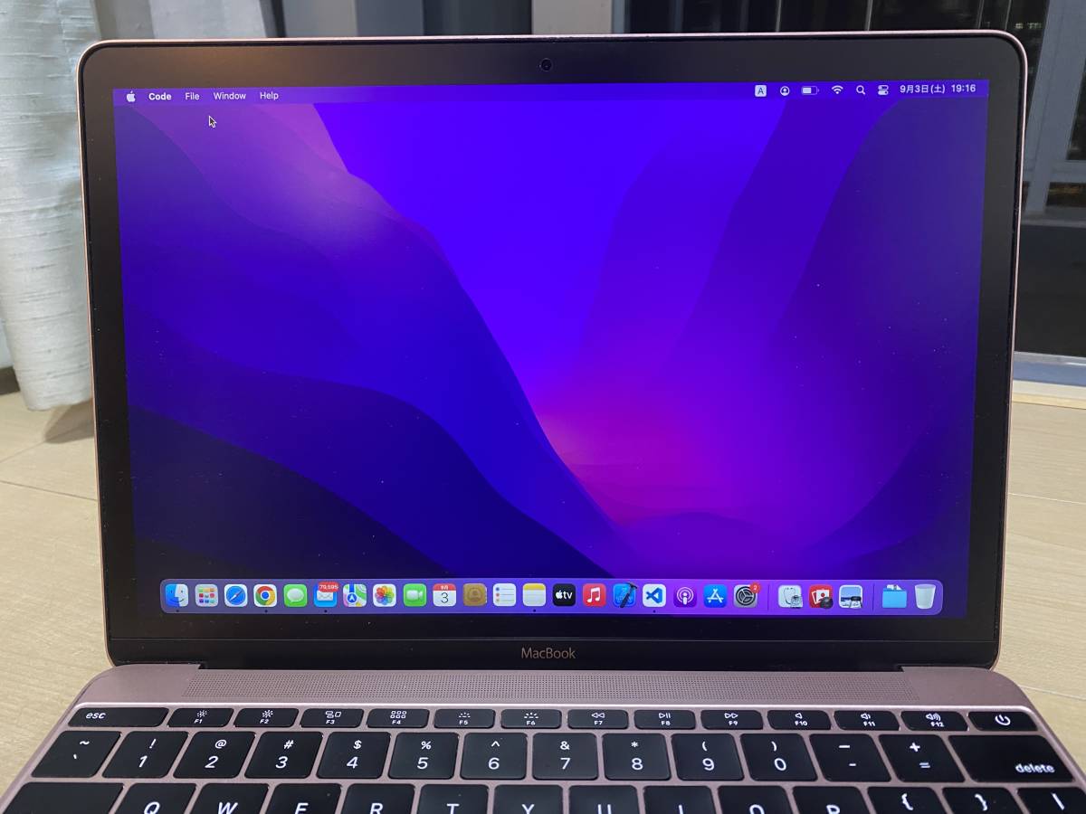 MacBook (Retina,12-inch,2016) ゴールド A1534 ジャンク品 MacBook