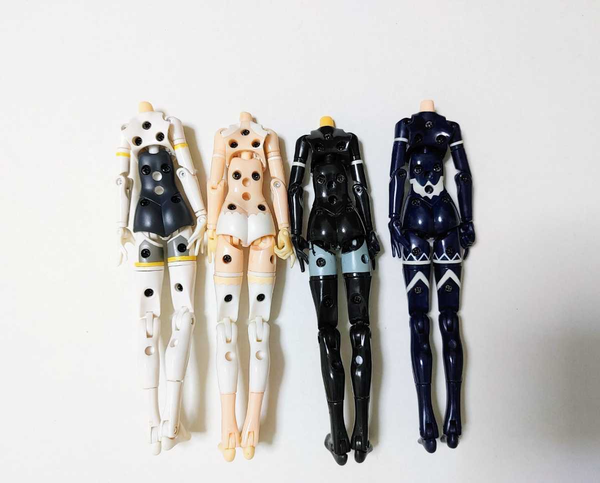 ジャンク品 武装神姫 素体 ボディセット 4体 ストラーフ アーンヴァル 