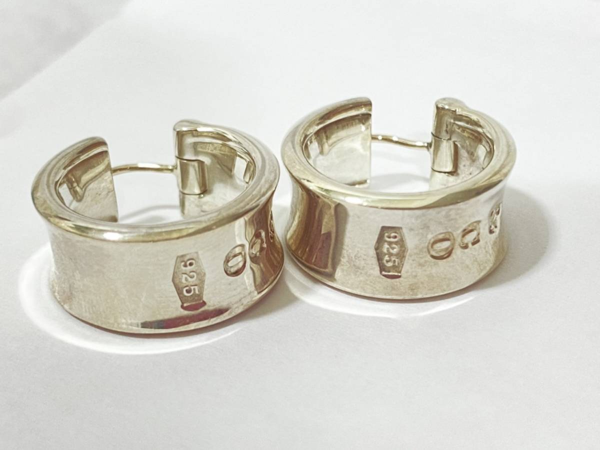 AS 11932】TIFFANY&Co. ティファニー 1837 ナロー ピアス 廃盤