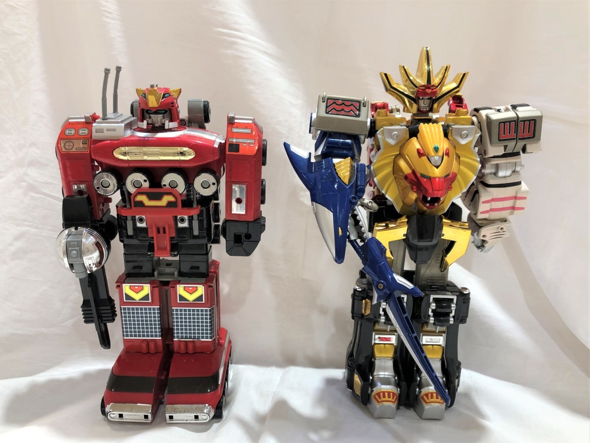 百獣戦隊ガオレンジャー バンダイ 百獣合体 : DX ガオファルコン 1円 