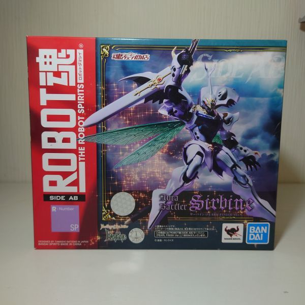 EF4【60】1円~ バンダイ ROBOT魂 聖戦士ダンバイン サーバイン PEARL FINISH Ver.