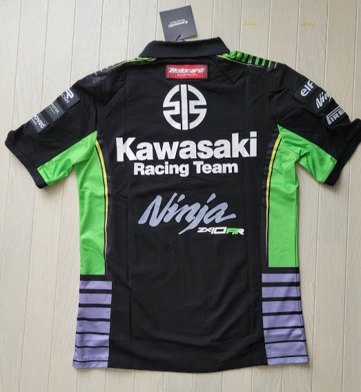 KAWASAKI レーシングチーム ポロシャツ ☆新品☆KRT☆Kawasaki Racing Team カワサキレーシングチーム