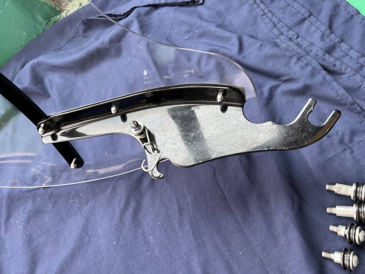 ハーレー　純正　風防　スクリーン 57965-97A】ハーレー純正 H-Dデタッチャブル・スーパースポーツ