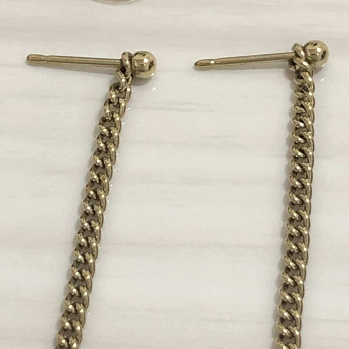 シャネル チェーン ピアス ココマーク (管G151 C46 ) CHANEL シャネル
