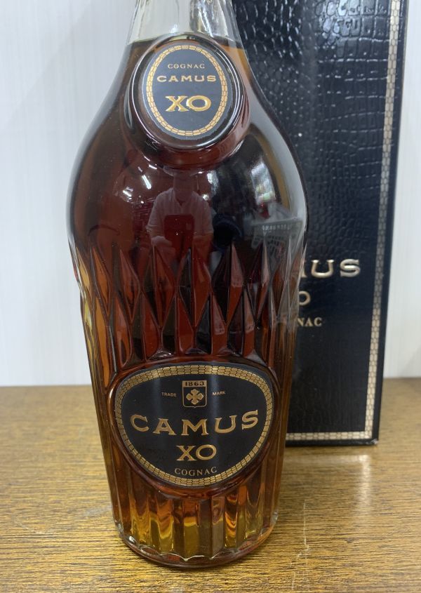 未開栓】古酒 COGNAC CAMUS XO コニャック カミュ TRADE MARK 1863 箱 