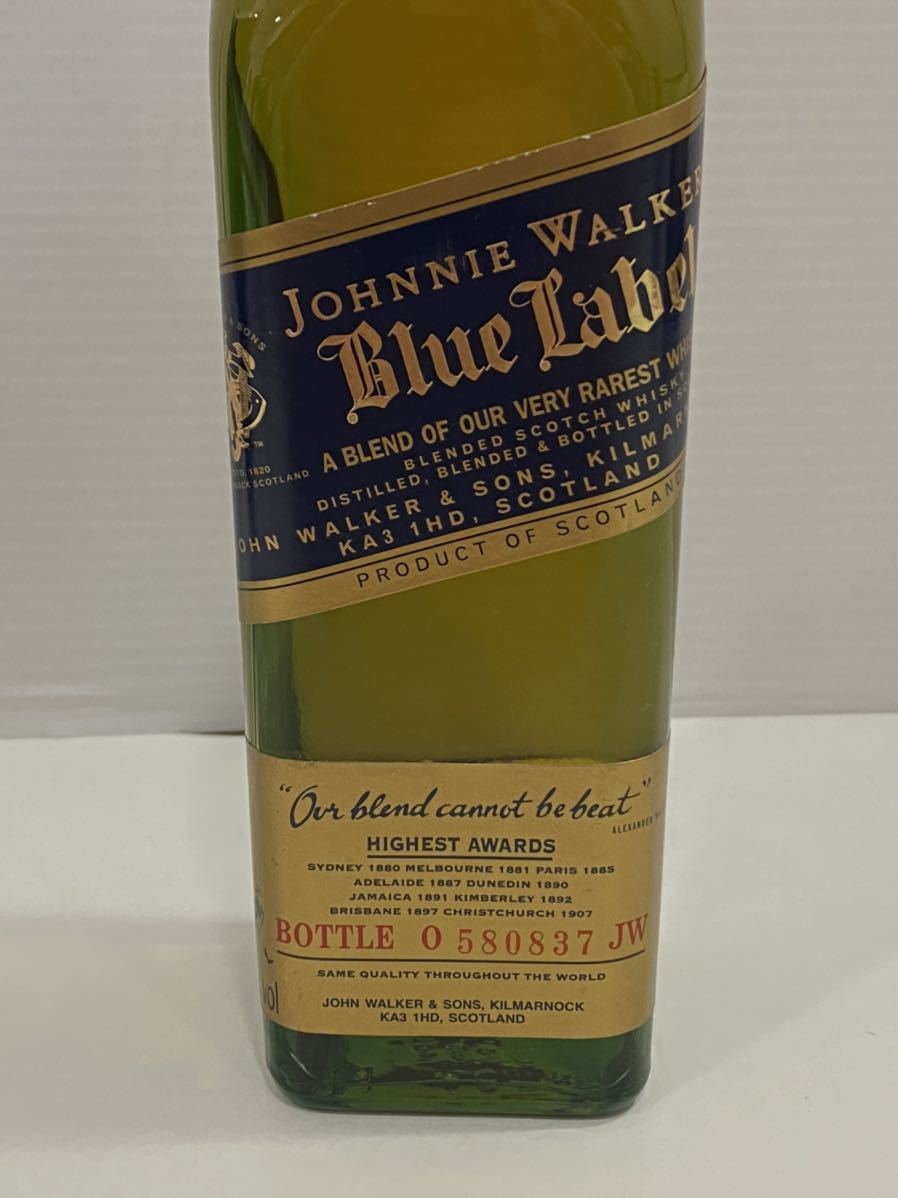 古酒 未開栓 JOHNNIE WALKER BLUE LABEL ジョニーウォーカー ブルー