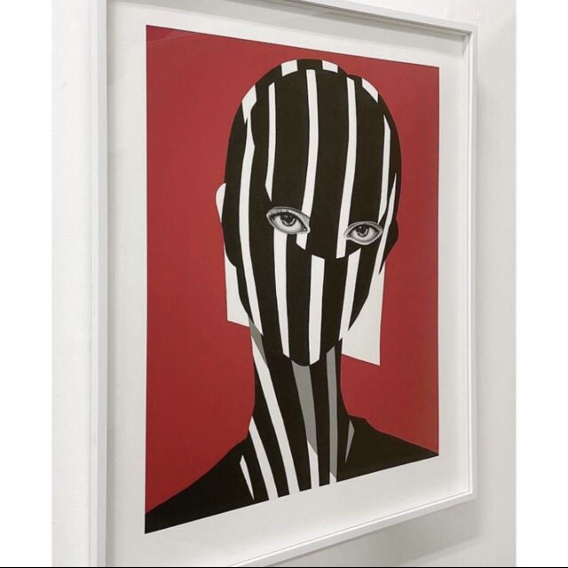 新品 送料無料】【ED100 直筆サイン入り】版画 松山シゲキPortrait of