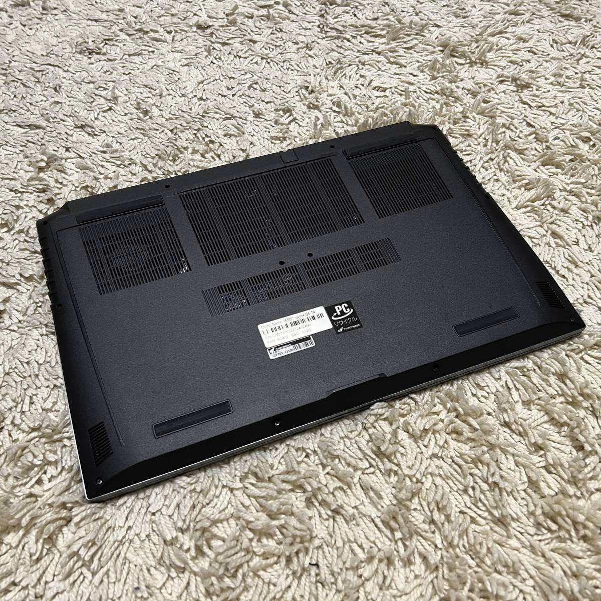 raytrek G5-TA / Windows 10 Home / Core i5-11400H / 16GBメモリ 