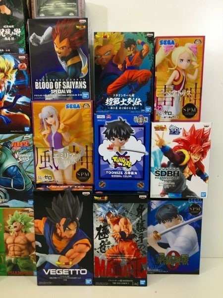 フィギュア セット ② 検索： ドラゴンボール ナルト エヴァ 呪術廻戦 Re:ゼロ 孫悟空 ベジータ ブロリー ベジット アスカ レイ 菅65