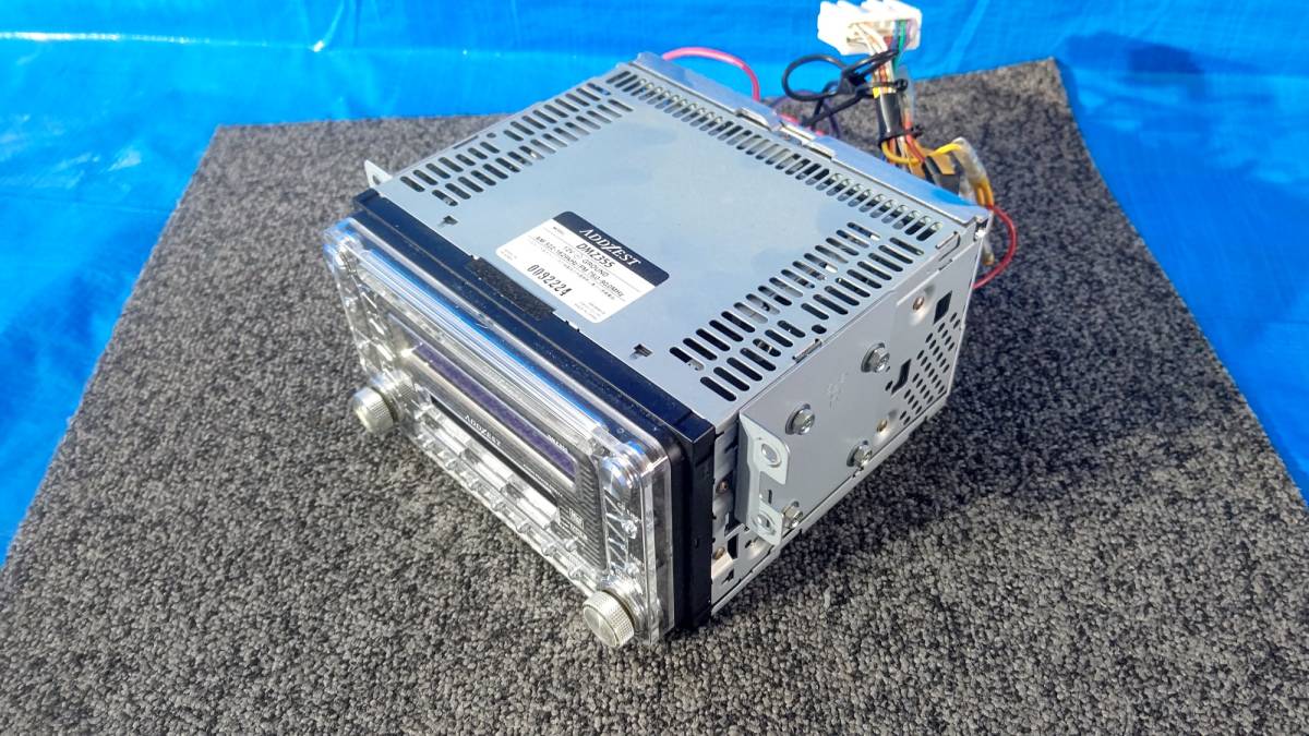 動作確認済 アゼスト DMZ355 AUX CD MD プレイヤー 2DIN カー