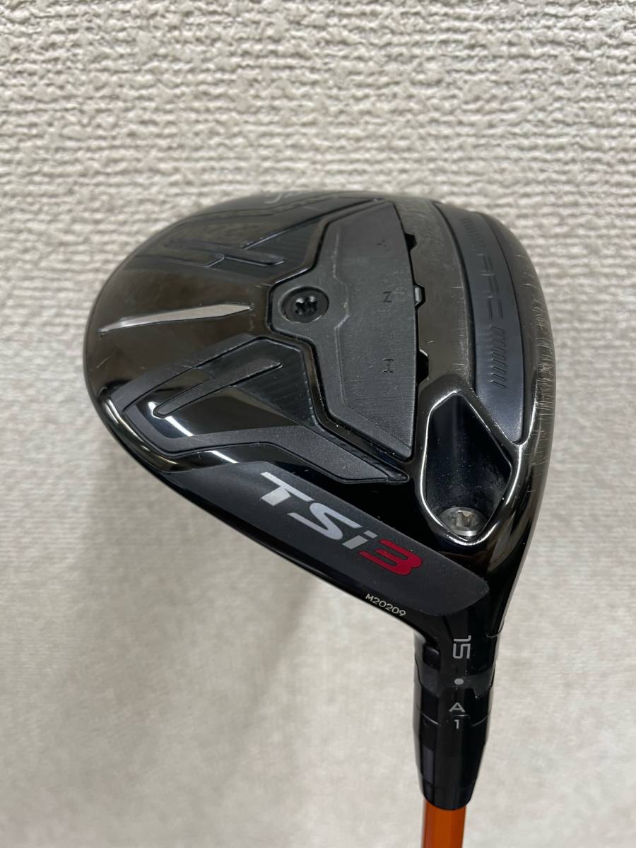 TSi3 ＃3 15°　メーカーカスタムシャフト　TOUR AD　DI-6 S　中古品