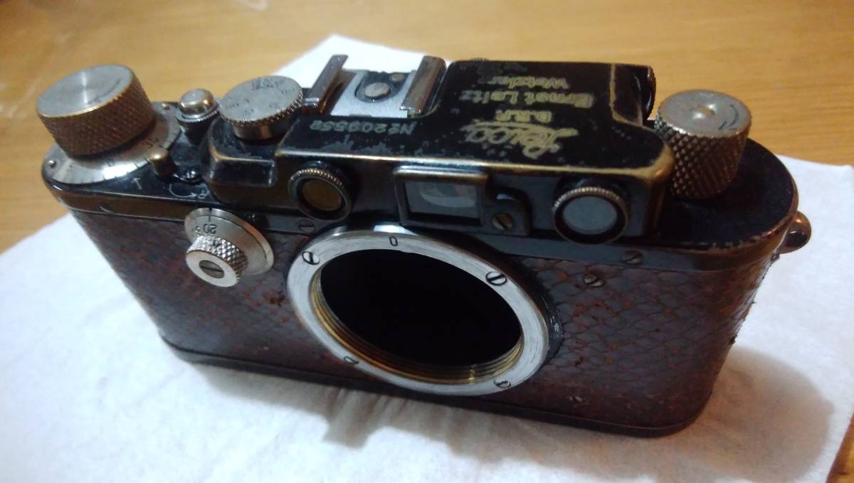ライカ Leica DIII | ブラックペイント - DⅢ バルナック LEICA ボディ