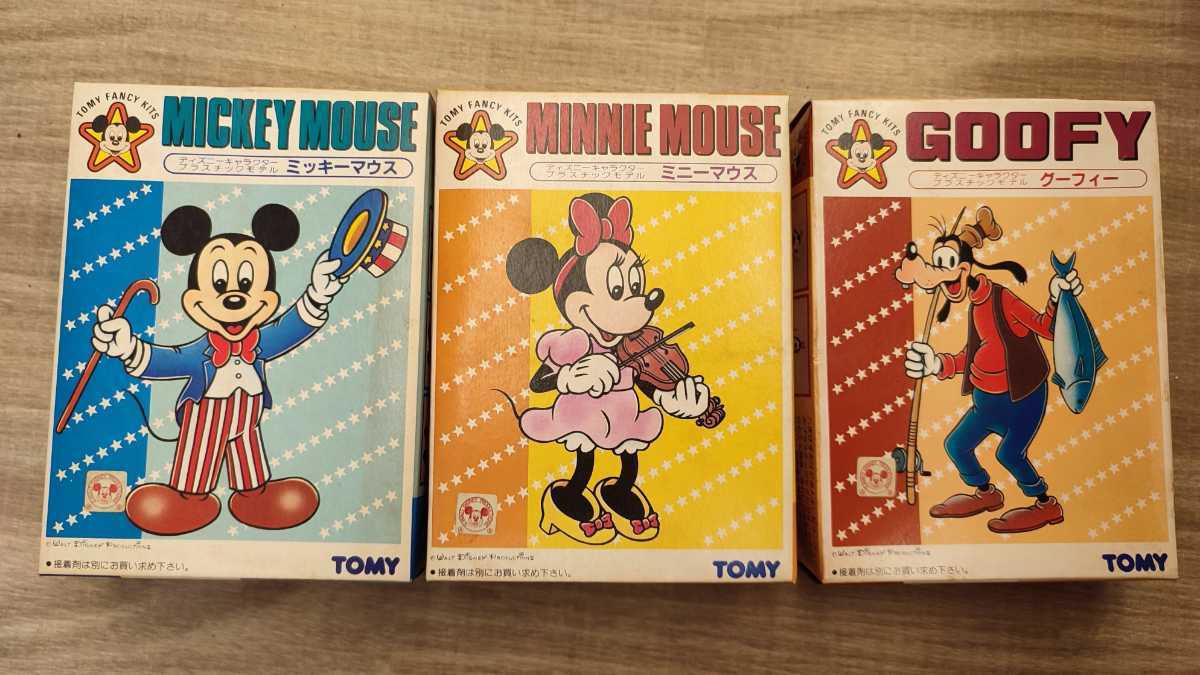 TOMY ミッキーマウス ミニーマウス グーフィー