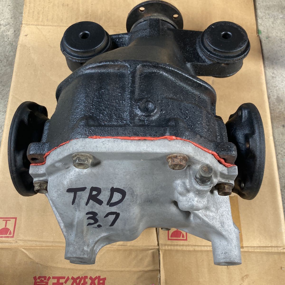 必見 TRD JZX100 ファイナル3.7 機械式デフ 2WAY JZX100 JZX110 マーク