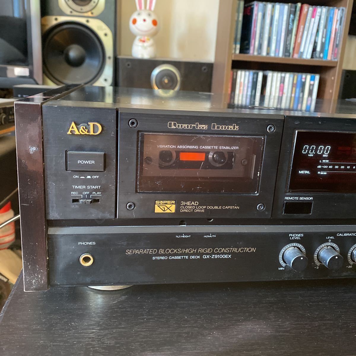 SHARP QT-73CD-GY コンパクトディスクステレオダブルカセット ラジカセ