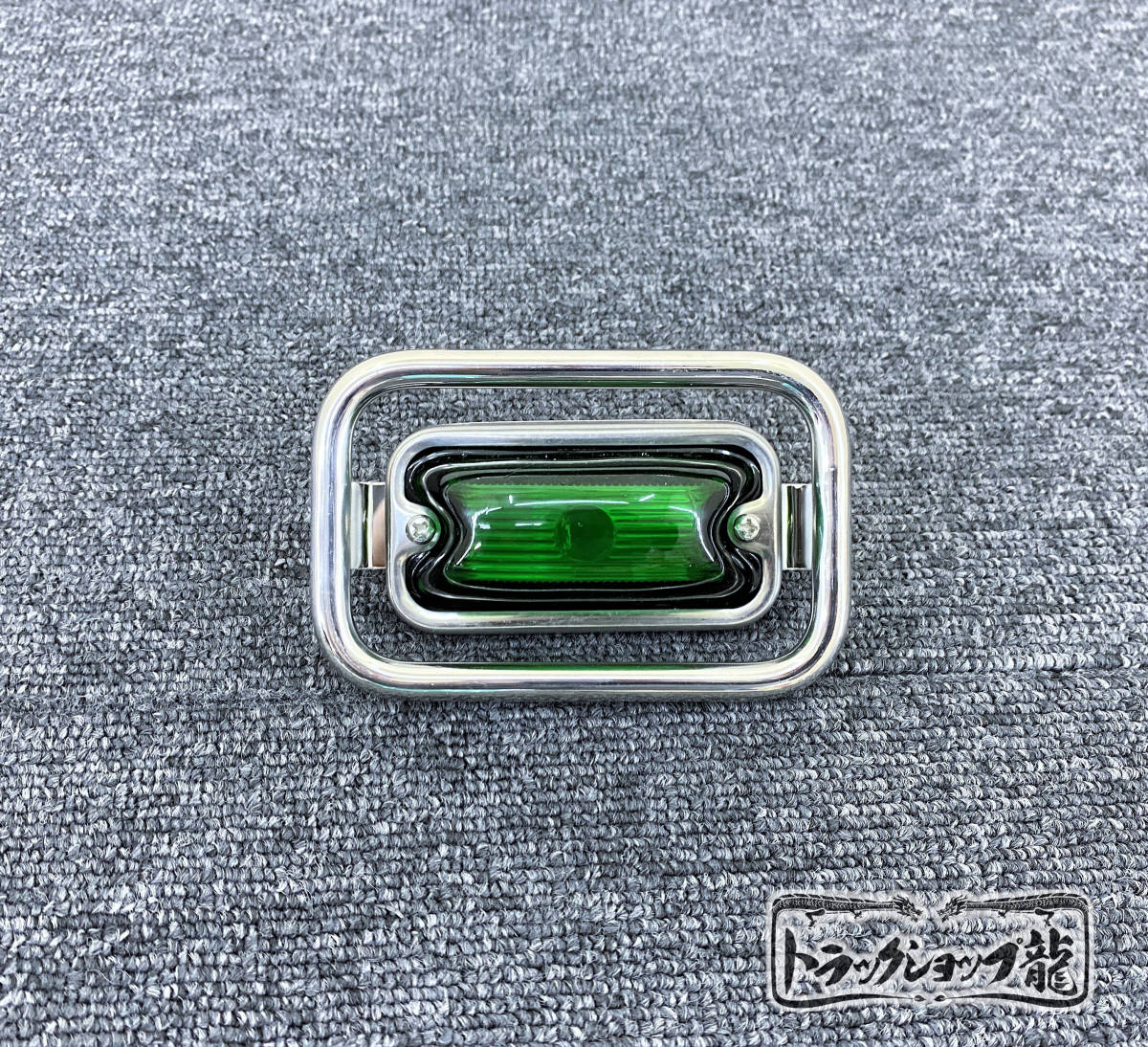 新品即納！ステンレス 角マーカー リング 8㎜丸棒 1個 デコトラ レトロ