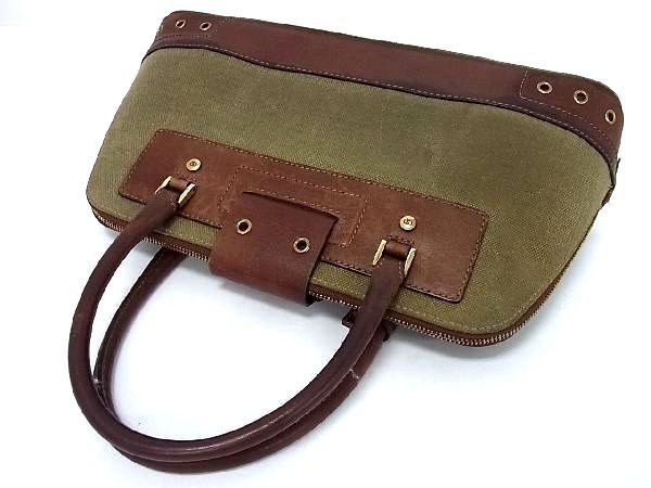 1円 Christian Dior ディオール ストリートシック キャンバス×レザー 