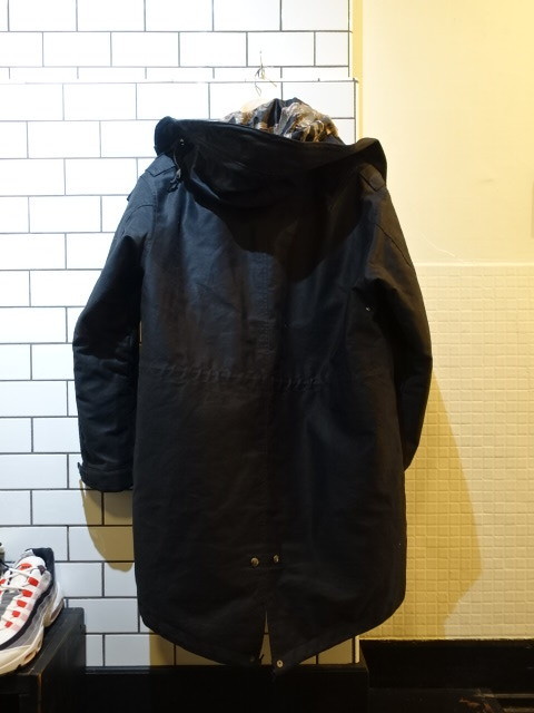 ソフネット SOPHNET モッズコート 裏キルティング 迷彩 サイズL 18AW