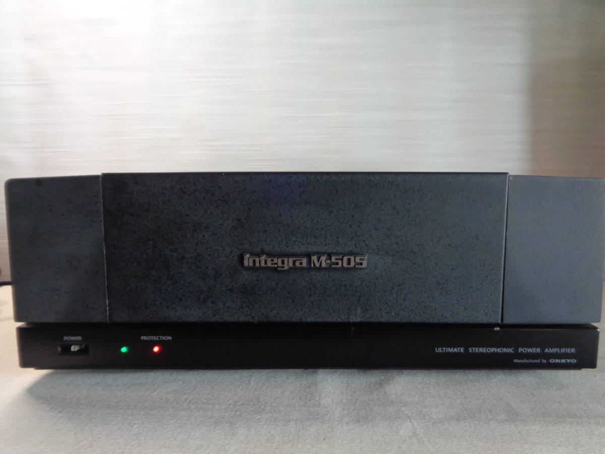 ♪オンキョー インテグラ ONKYO INTEGRA M-505 パワーアンプ