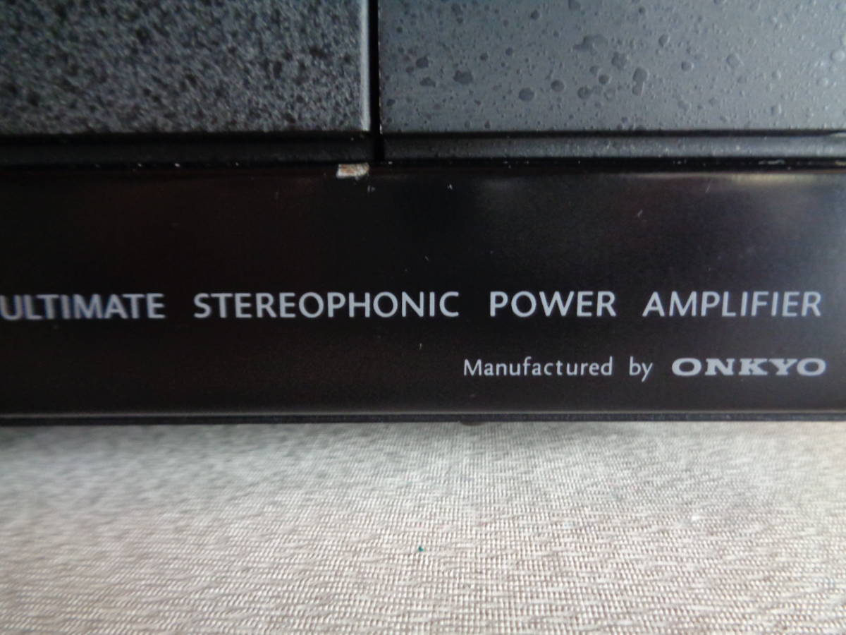 ♪オンキョー インテグラ ONKYO INTEGRA M-505 パワーアンプ