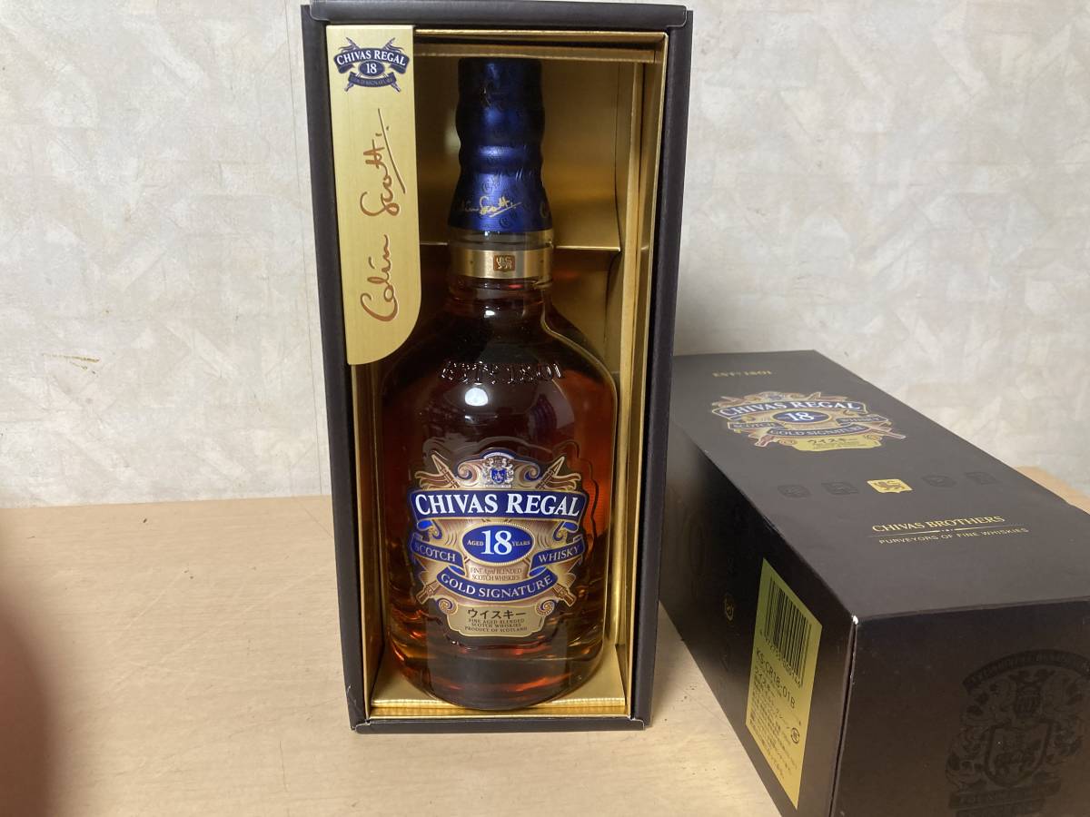 CHIVAS REGAL シーバスリーガル AGED 18 YEARS スコッチウイスキー 古 