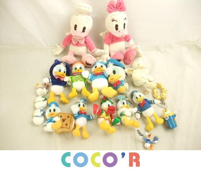 同梱可】中古品 ディズニー ドナルド デイジー ぬいぐるみ ぬいぐるみ