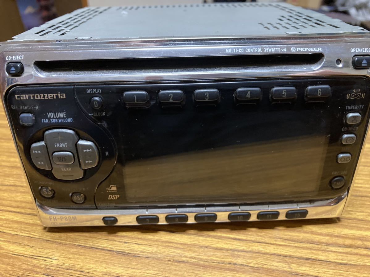 FH-P80 - ジャンク 希少！カロッツェリア CD⁄カセットチューナー