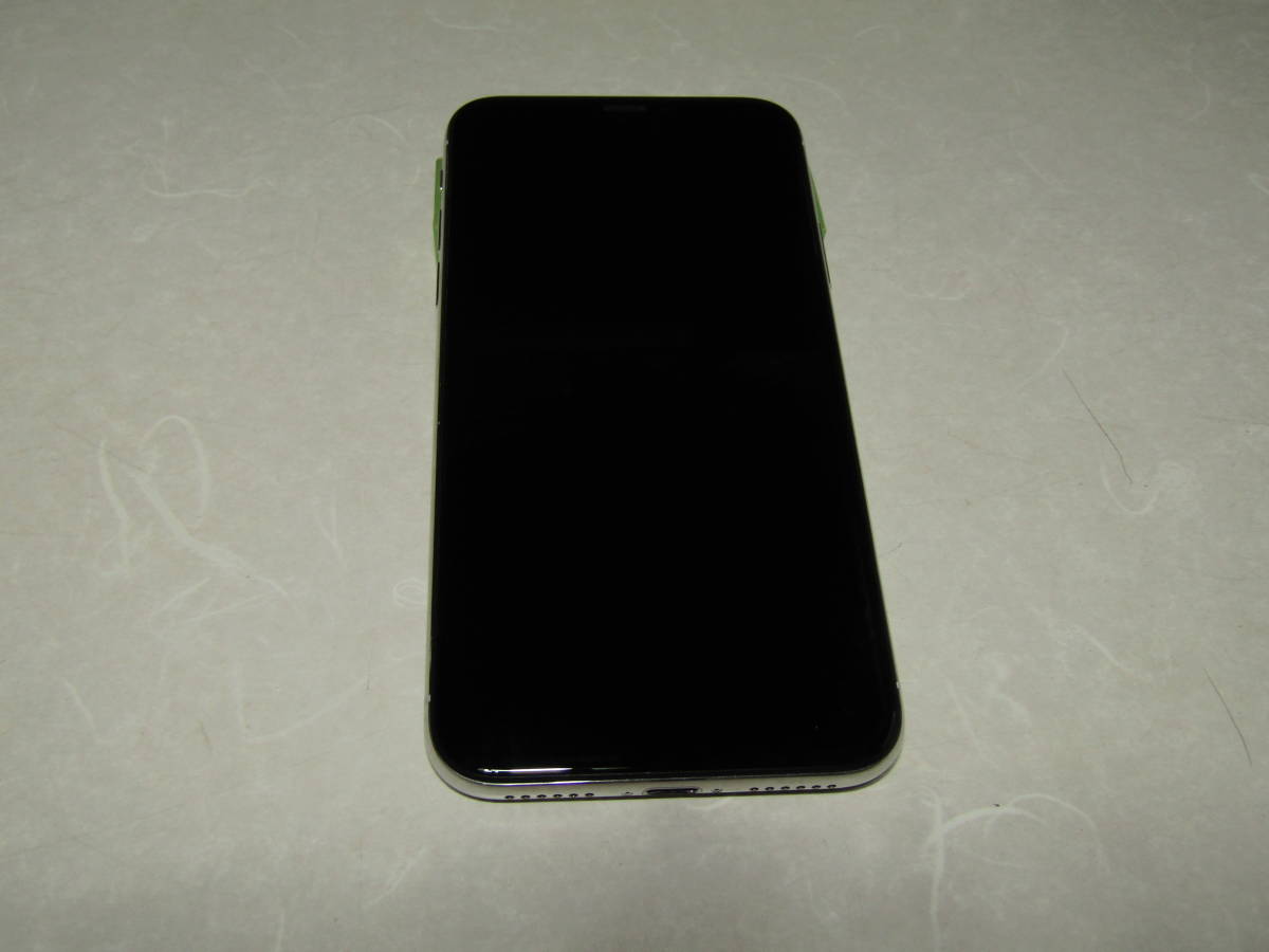 中古　Apple iPhone X 256GB Silver A■SIMフリー A1 X iPhone 256GB 海外版 スペース スマートフォン&frasl;携帯電話