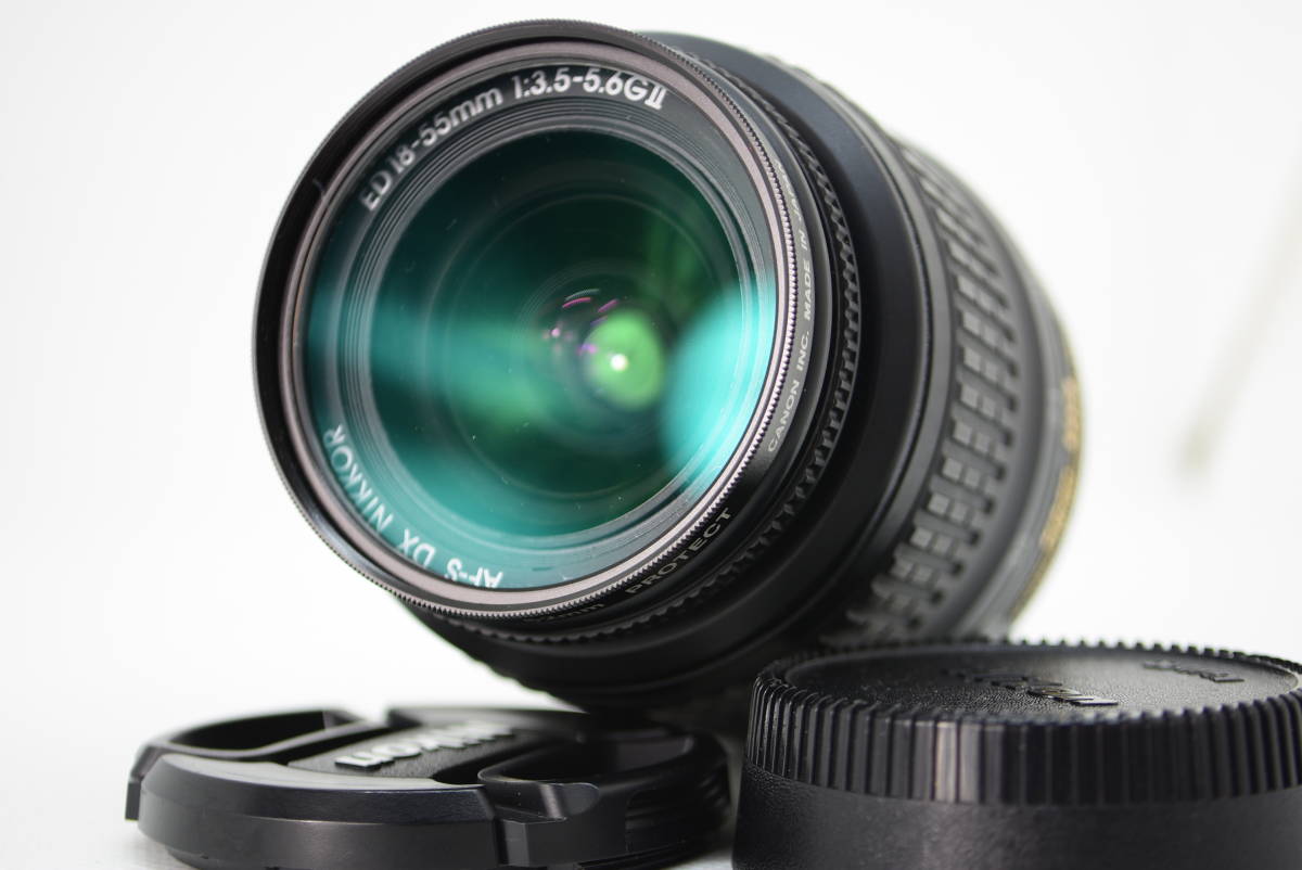 ★美品★Nikon ニコン AF-S DX NIKKOR 18-55mm F3.5-5.6G ED II #1029