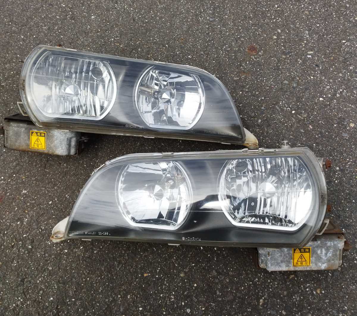 【送料無料】チェイサー HIDヘッドライト 純正ヘッドライト JZX100 左右セット HID KOITO 
