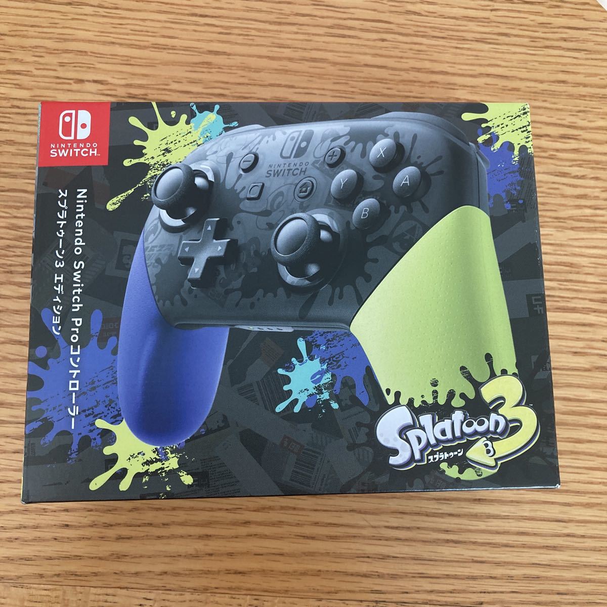 未開封・新品】 Nintendo Switch Proコントローラー スプラトゥーン3 
