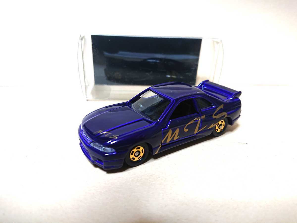 レア 日本製 アイアイアド 特注 トミカ スカイライン GT-R R33 MTS 金