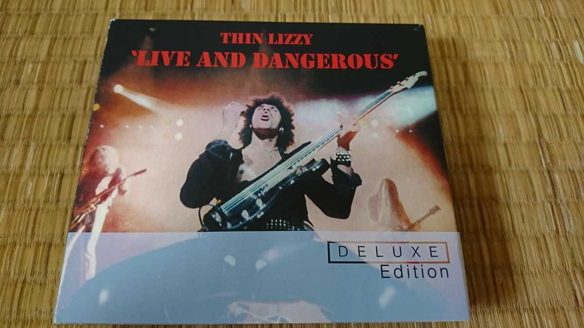 THIN LIZZY LIVE AND DANGEROUS -DELUXE EDITION- 輸入盤 2CD+DVD シン