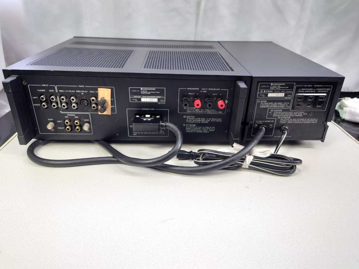 1円スタート　KENWOOD ケンウッド L-01A L-01A-PS　電源ユニット プリメインアンプ 通電OK　1スタ プリメインアンプ KENWOOD ケンウッド 0 KENWOOD(2個口) 74C22-1