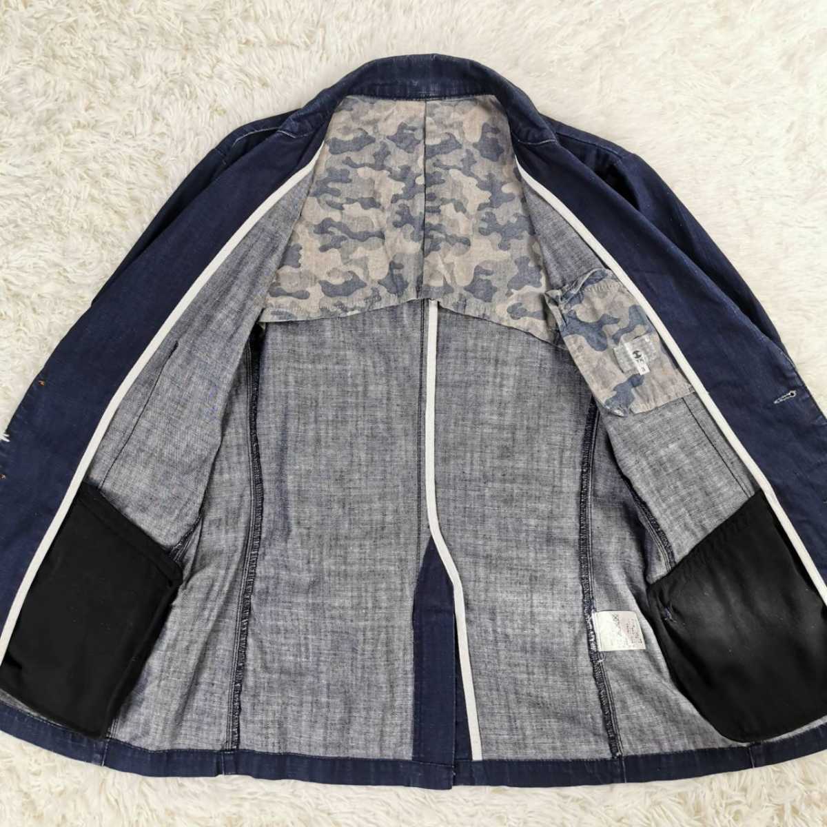 タケオキクチ【オシャレの極み】TAKEO KIKUCHI テーラードジャケット 