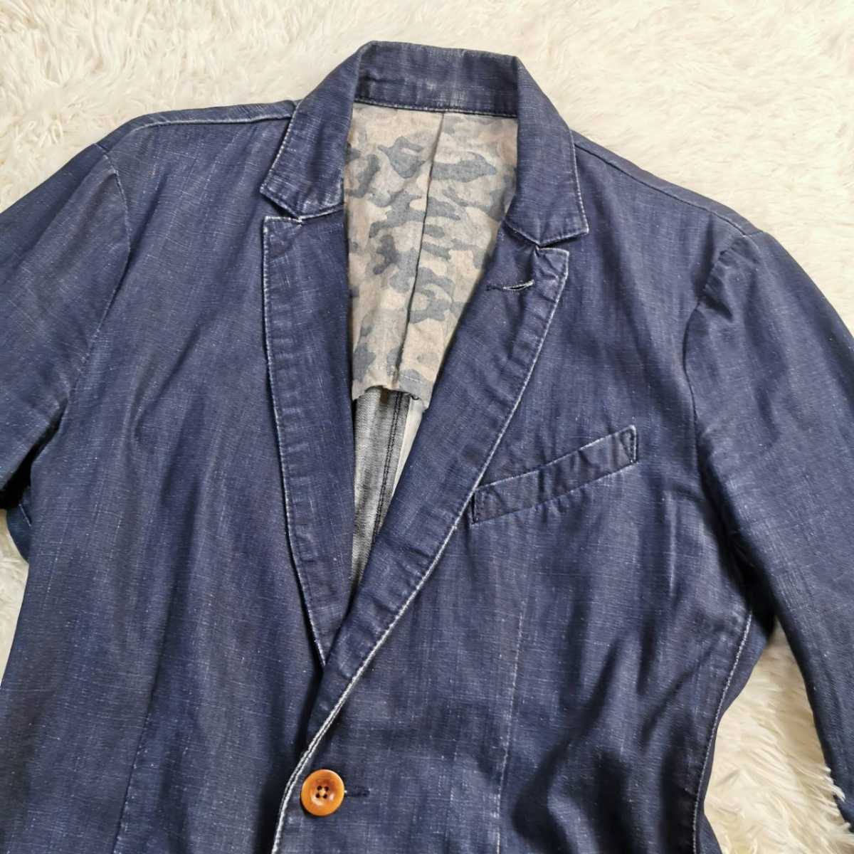 タケオキクチ【オシャレの極み】TAKEO KIKUCHI テーラードジャケット 