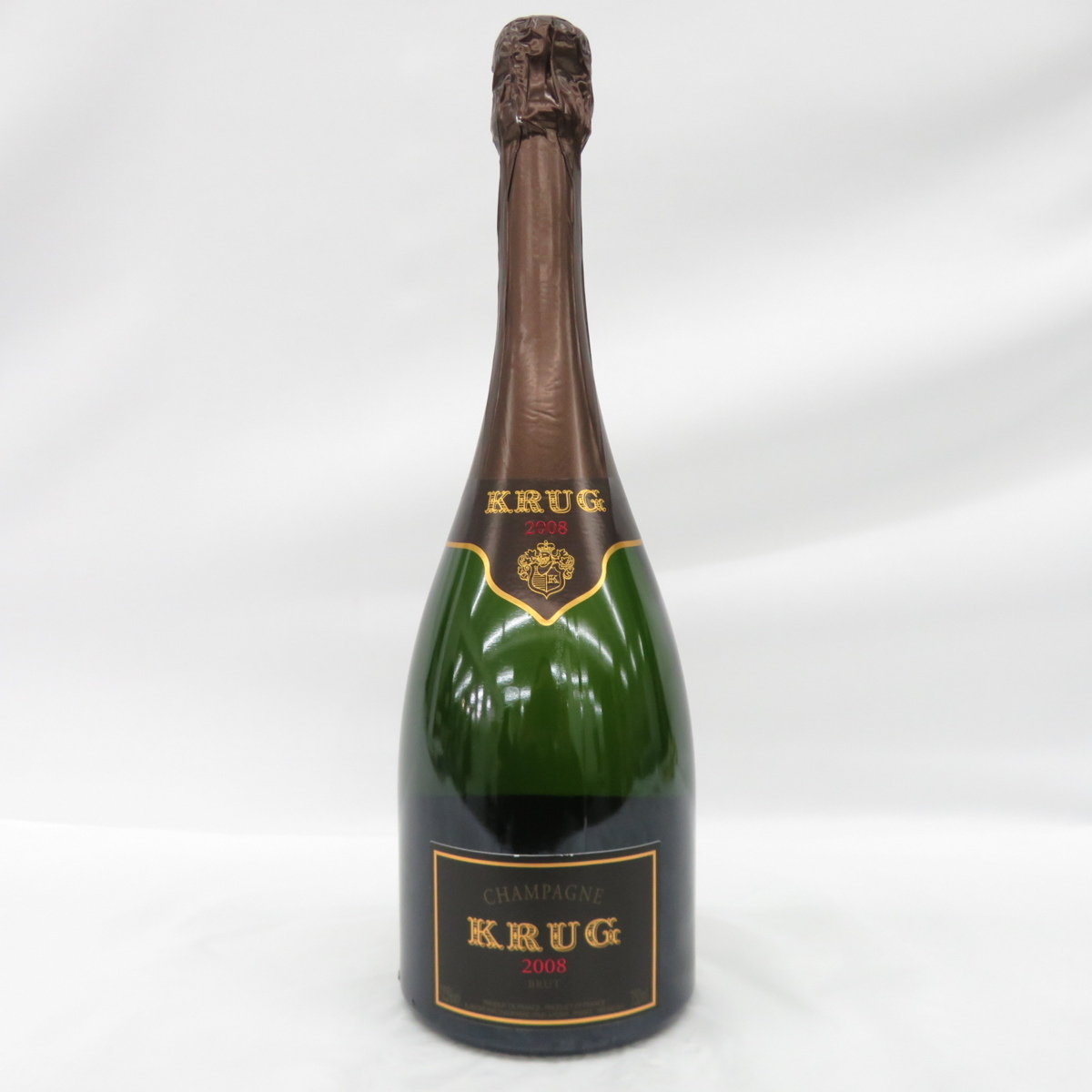 【未開栓】KRUG クリュッグ ヴィンテージ 2008 ブリュット シャンパン 750ml 12.5％ 11090767 0 クリュッグ 750ml シャンパン 箱なし 木箱付