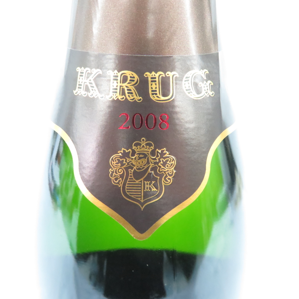 【未開栓】KRUG クリュッグ ヴィンテージ 2008 ブリュット シャンパン 750ml 12.5％ 11090767 0 クリュッグ 750ml シャンパン 箱なし 木箱付